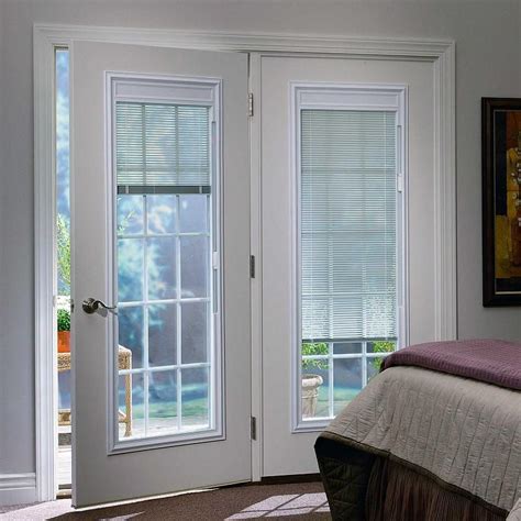 French Patio Door With Built In Blinds Patio Ideas