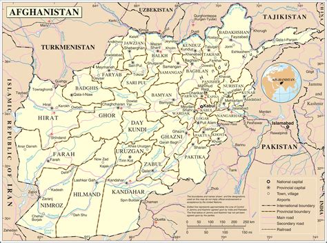 Afghanistan Map With Provinces And Cities Valley Zip Code Map