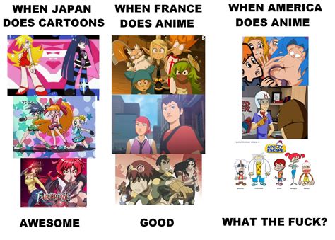 Submitted 1 year ago by zzmaulzz. Japan vs France vs USA