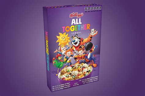 Kelloggs Issued Limited All Together Cereal Box Again This Year