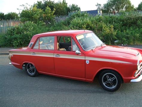 Ford Cortina Mk1 Gt Replica 1965 Four Door Red And Gold In Atherton