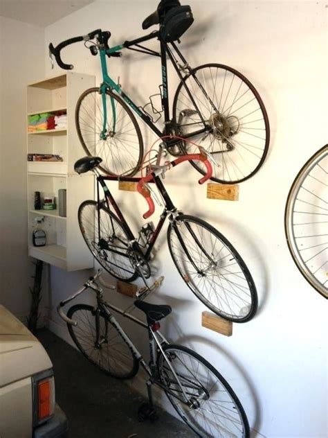 The bike tree dual is made of steel and abs. diy wall mount bike rack stacking leaning garage bike rack great for a family of bike riders ...