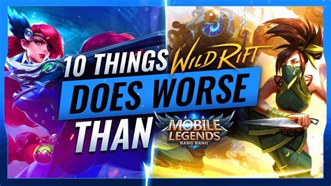 10 Things Wild Rift Does Worse Than Other Mobas Youtube