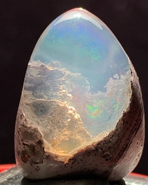 This Opal With A Landscape Of Opal Mines Roddlysatisfying