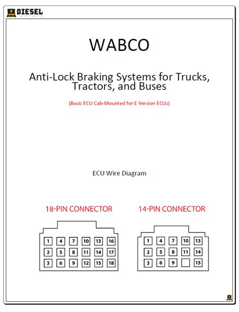 Wabco Abs E Version Wiring Diagram Wiring Diagram