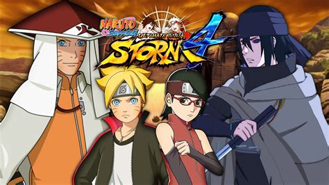 Hokage Naruto And Boruto Vs Sasuke And Sarada Naruto