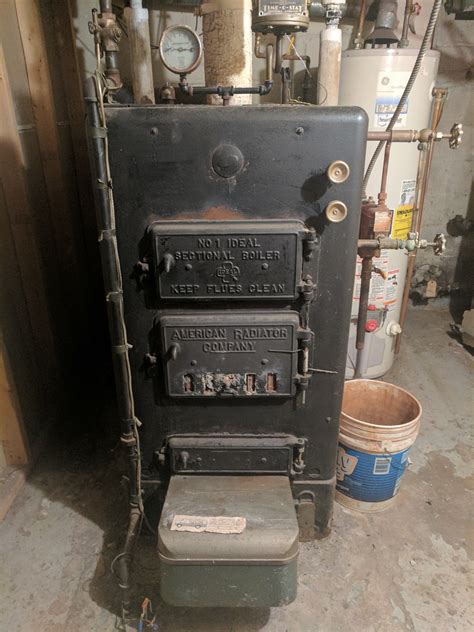 Tips For 1920s American Radiator Steam Boiler — Heating Help The Wall