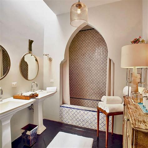 11 Sample Moroccan Inspired Bathrooms For Small Space Home Decorating