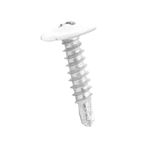 Snapfence White Modular Vinyl Fence Replacement Screw 100 Pack Vfm 1