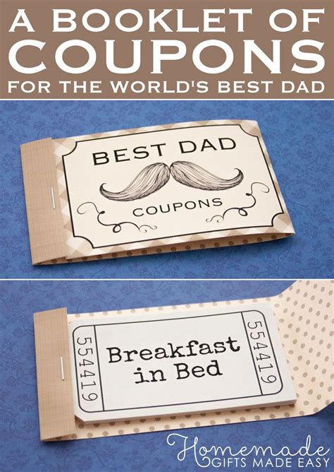 Pinterest christmas gifts for dad. coupons for dad | DIY Gift Ideas (Body and Home ...