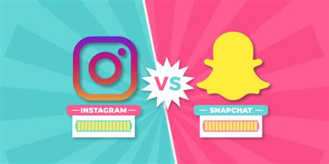 Snapchat Vs Instagram Funcionalidades Y Principales