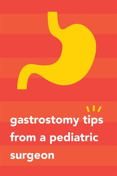 Gastrostomy Is A Surgical Procedure Where An Opening Called A Stoma