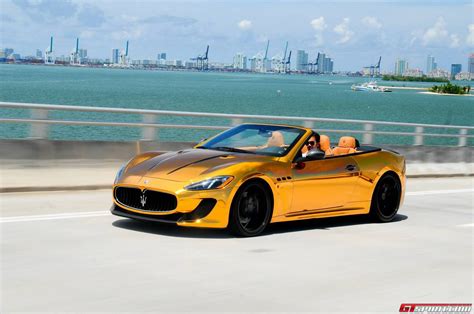 Gold Maserati GranCabrio MC By Velos Designwerks GTspirit