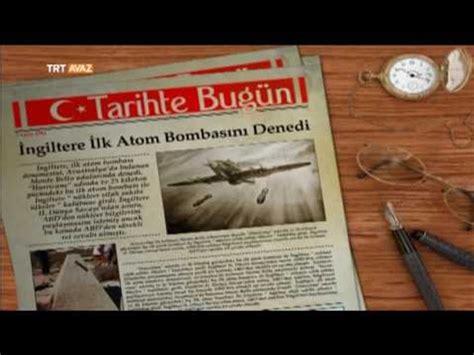Tarihte Bugün 3 Ekim TRT Avaz Dailymotion Video
