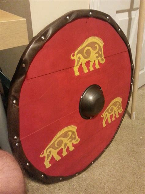 Looking for a good deal on shield viking? DIY Viking Shield - Finished | Poker table, Decor