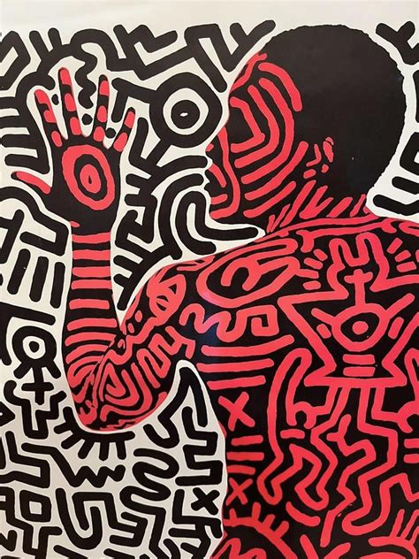 Keith Haring Keith Haring Into 84 Poster Vintage Keith Haring For Sale At 1stdibs