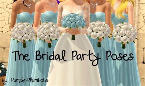 Alexs Mblr Sims 4 Wedding Dress Bridal Party Poses Wedding Party Poses