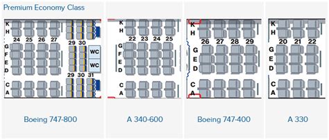 Lufthansa Flight 457 Seat Map