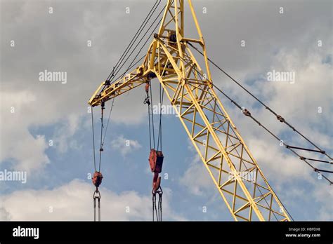 Mobile Crane Boom Hi Res Stock Photography And Images Alamy