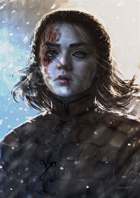 Pin By Narwhal On A Song Of Ice And Fire Arya Stark Art Starker Art