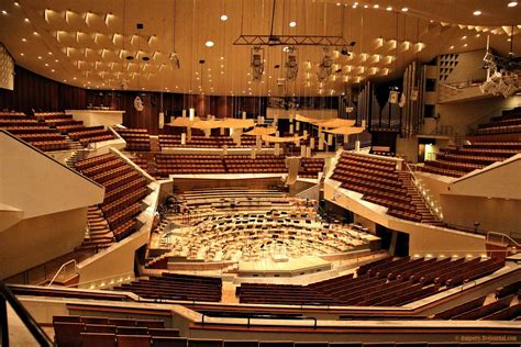 Berlin Philharmonic Concert Hall Hans Scharoun Structure Architecture
