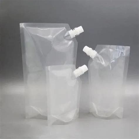 Plain Matte Transparent Spout Pouch At Rs 4piece In Hyderabad Id