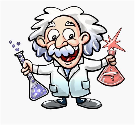 Scientist Cartoon Albert Einstein Clip Art Library