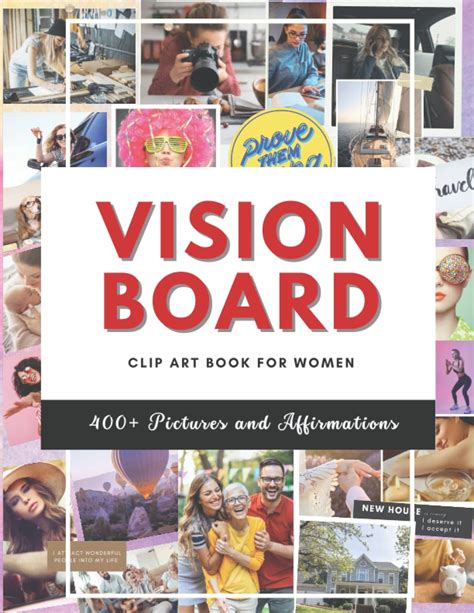 Buy Vision Board Clip Art Book For Women A Powerful Tool To Create Vision Boards With 400