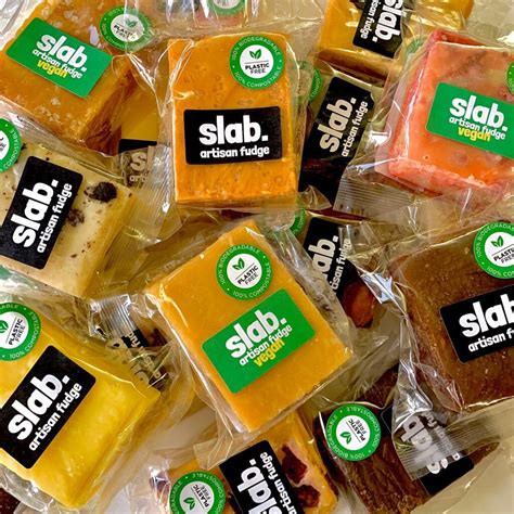 Slab Artisan Fudge Differs From Mass Produced Fudge In That It Is Made Lovingly By Hand In Small