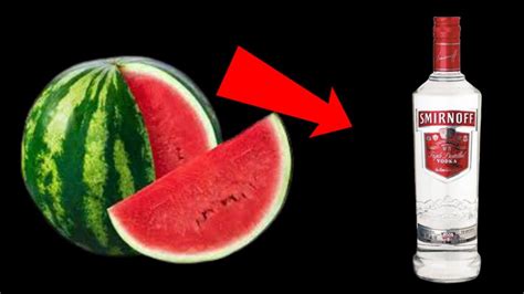 How To Make Homemade Watermelon Vodka Watermelon Vodka Simple And