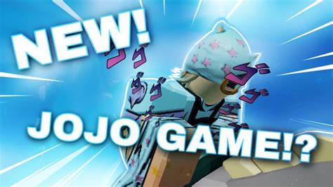 New Upcoming Jojo Game On Roblox Bizarre Battlegrounds Youtube