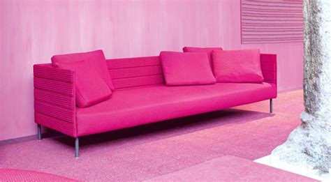 Hot Pink Sofa Hot Pink Sofa Oh Would Be Cute For Behind A