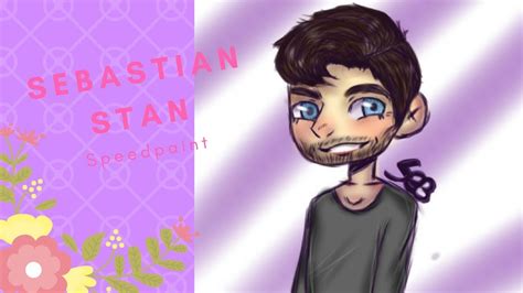 Sebastian Stan Speedpaint Youtube