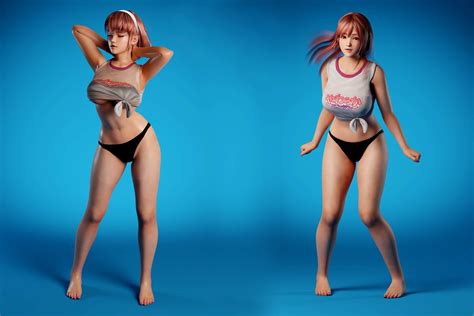 3d Model Sexy Women Rigged Cgtrader