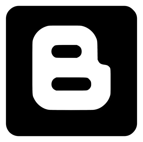 Blogger Logo PNG Transparent & SVG Vector - Freebie Supply
