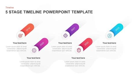 5 Steps Timeline Powerpoint Template 5 Stage Timeline Powerpoint