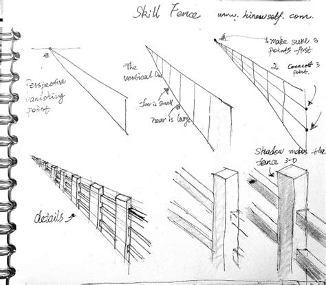 How To Draw A Fence Step By Step Just As Much Fun Log Book Diaporama