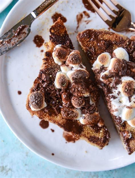 Smores French Toast Video How Sweet Eats