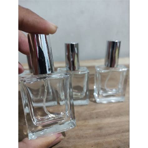 Jual Botol Parfum Hermes 15 Ml Drat Tutup Silver Rekondisi Botol Parfum Kosong Hermes Botol