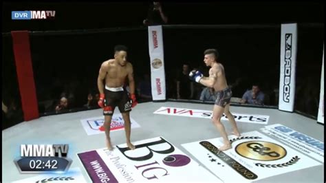 Cocky Mma Fighter Gets Knocked Out While Dancing Youtube