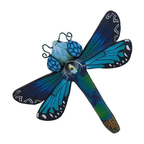 Blue Dragonfly Pin Hand Crafted Using Polymer Clay