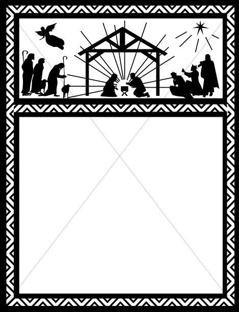 Christian Christmas Border Clip Art 20 Free Cliparts Download Images