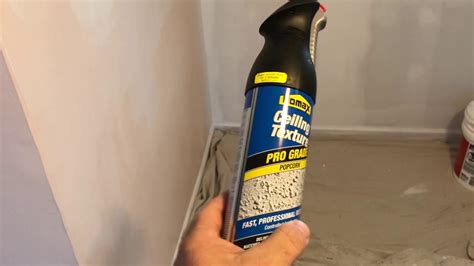 I have to repair a ceiling prior to painting. Popcorn Ceiling Patch Repair - YouTube