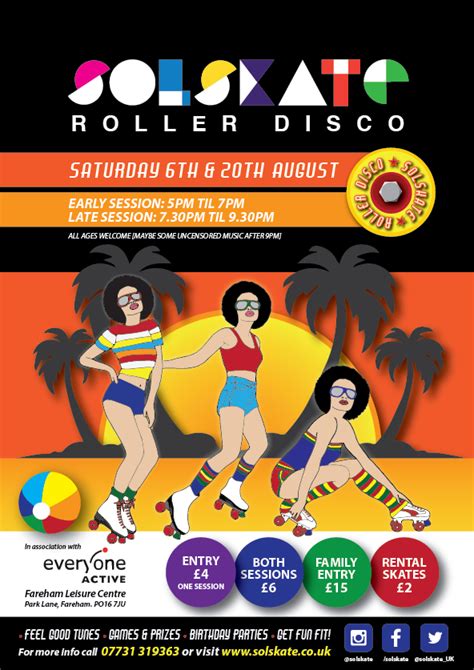 Maybe you would like to learn more about one of these? Roller Skating at Fareham Leisure Centre August 2016 ...