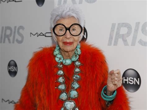 Iris Apfel Fashion Icon Known For Her Eye Catching Sty AccessWDUN