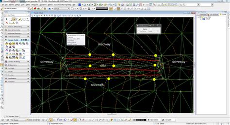 Geopak Ss3 Survey To Terrain Model Linear Stroking Settings