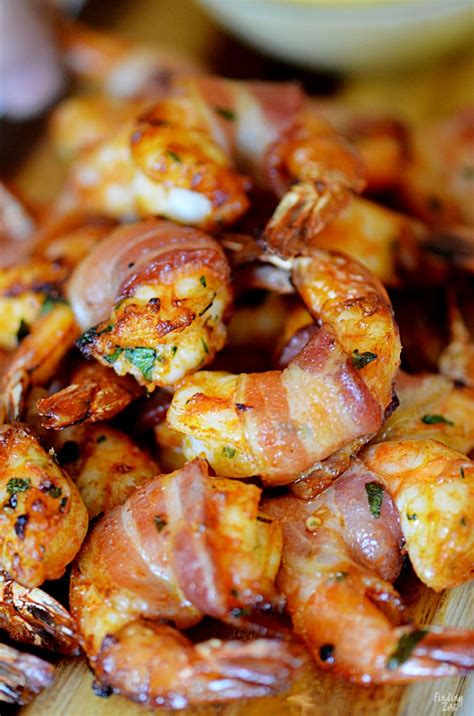shrimp bacon wrapped fryer air oven