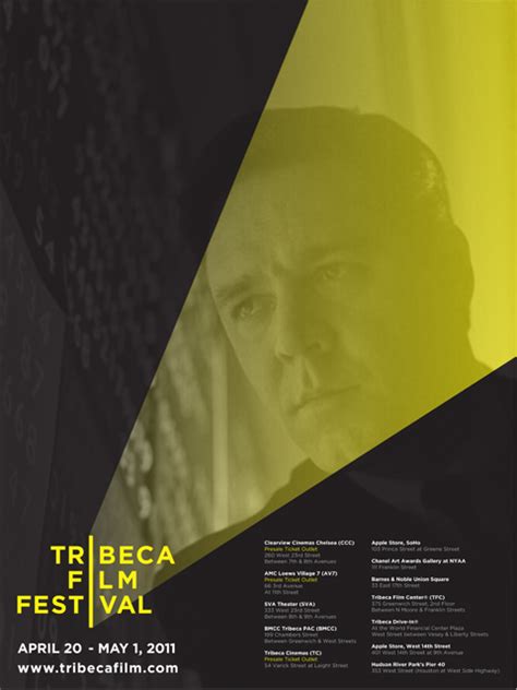 tribeca film festival on behance