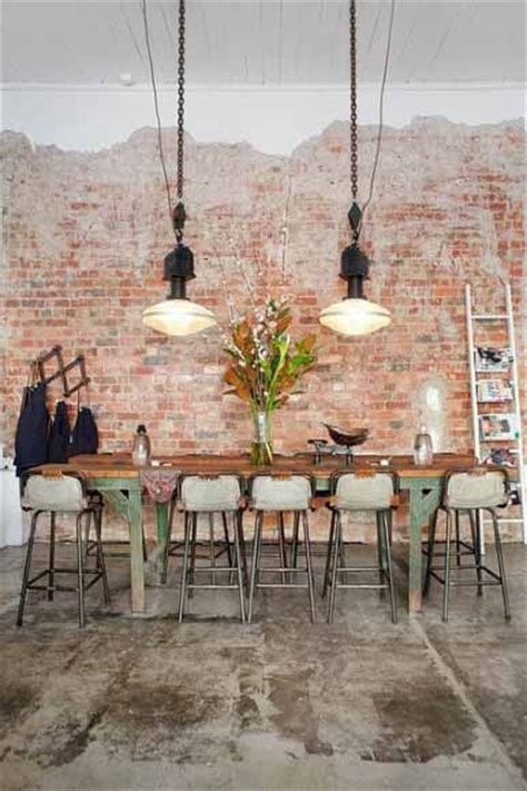 ideas give  home  rustic  industrial touch