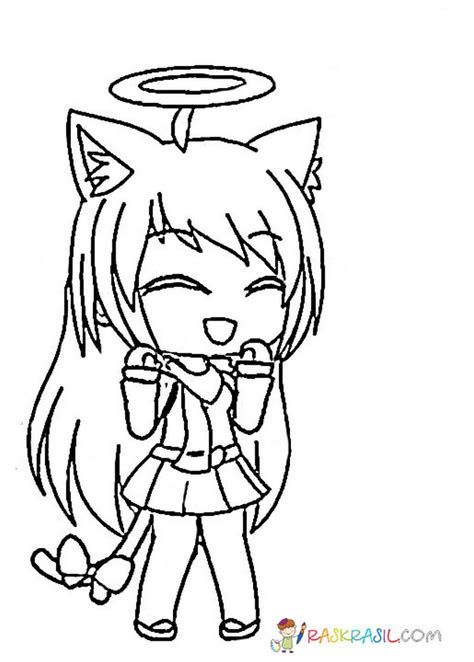 Gacha Life Coloring Pages To Print Coloring Pages